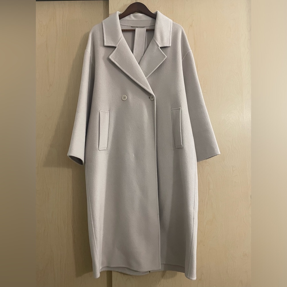 The Curated THE LONDON COAT - BONE